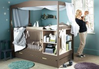 11 Fantastic Baby Nursery Design Ideas by Vertbaudet Brown Blue Wall