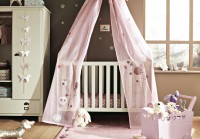 11 Fantastic Baby Nursery Design Ideas by Vertbaudet Purple Curtain