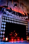 50 Awesome Halloween Decorating Ideas Fireplace Black White Box
