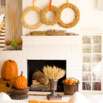 50 Awesome Halloween Decorating Ideas Floral Fresh Fireplace Pumpkins