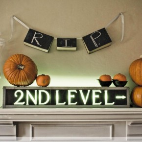 50 Awesome Halloween Decorating Ideas Fireplace Small Pumpkins