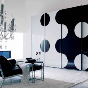 9 Black And White Wardrobes 665x452  Black & White Interiors  Pict  8