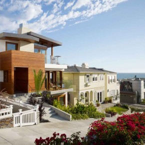 Careful Space Planning Tropical House Landscape