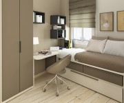 Design Ideas Small Floorspace Kids Rooms Modern Grey