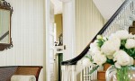 Design Interior French Country Wooden Stair White Corner Door