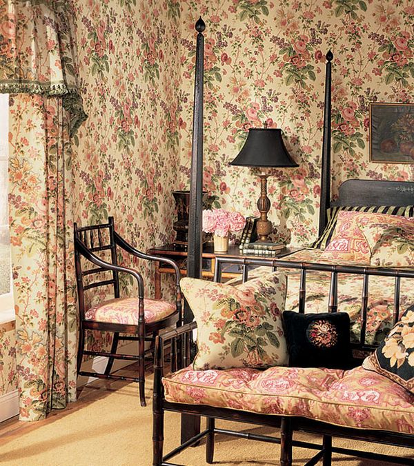 french country interior pink decor floral bedroom cottage decorating bedrooms rooms modern english getitcut moss charlotte стиль furniture background chintz