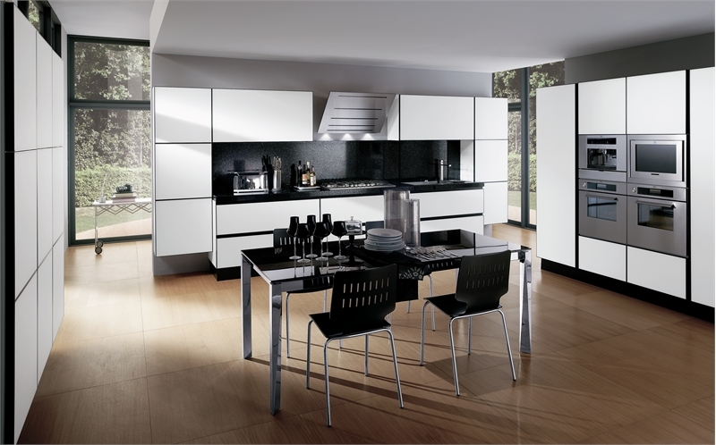 Top 30 Design Ideas : Black And White Kitchen _Kitchen design_ ...