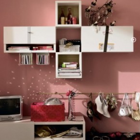 Pink Simple Cool and Trendy Teen Room Design Ideas