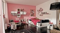 Pink Wallpaper Cool and Trendy Teen Room Design Ideas