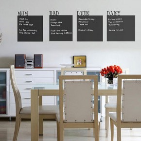 The Best Inspiration Wall Stickers Chalkboard In Dining Room