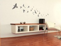 The Best Inspiration Wall Stickers Flock Of Birds
