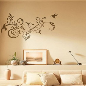 The Best Inspiration Wall Stickers Floral Motif Design
