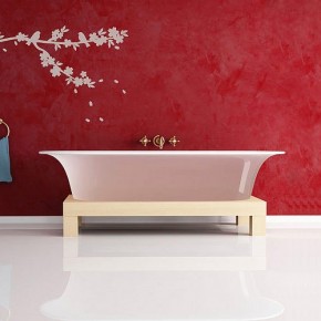 The Best Inspiration Wall Stickers White Branches Bathrooom