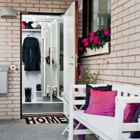 The Best Modern Apartment Entrance in White Chair
