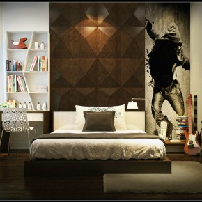 Boys Bedroom1  Warm and Cozy Rooms Rendered By Yim Lee  Pict  9