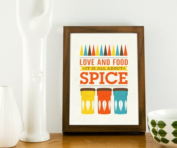 Colorful Print  Retro Poster Prints  Pict  9