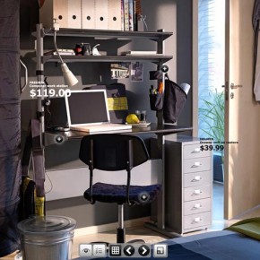 Computer Table In Room  Dorm Room Inspirations from IKEA Photo  14