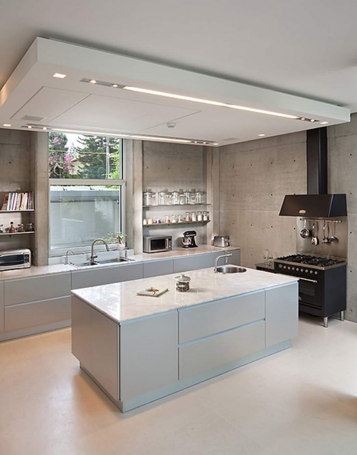 Contemporary Ideas Kitchen Ceiling Design Designs Interior
