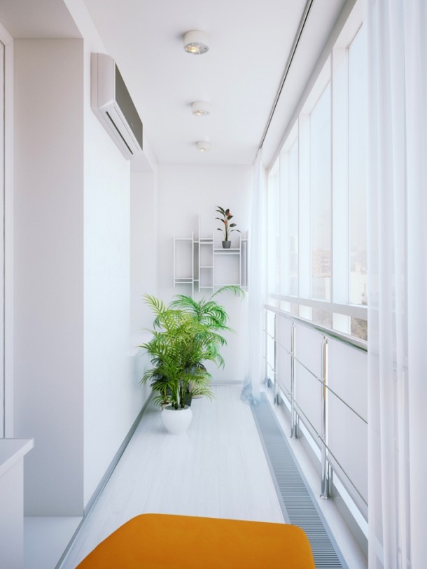 Corridor Plant  Small Apartment Design in St.Petersburgh  Pict  6