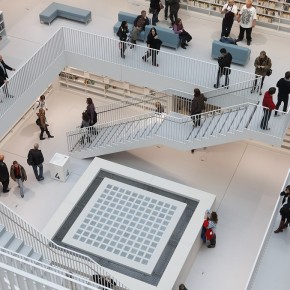 Cube In The Center  The New Stuttgart City Library Photo  7