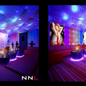 Fabric Ceiling Nightclub 665x326  Dream Home Interiors by Open Design  Pict  30