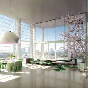 Fantastic Office Space  Architectural Renderings By Dbox  Image  2