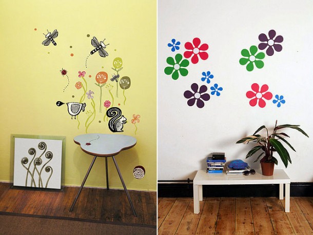 Flower Nature Wall Stickers  Kids Wall Stickers  Pict  2