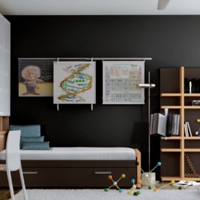 Genius Kids Room  Themed Teen Rooms (For Artist, Dancer, Rockstar and Scientist!)  Pict  11