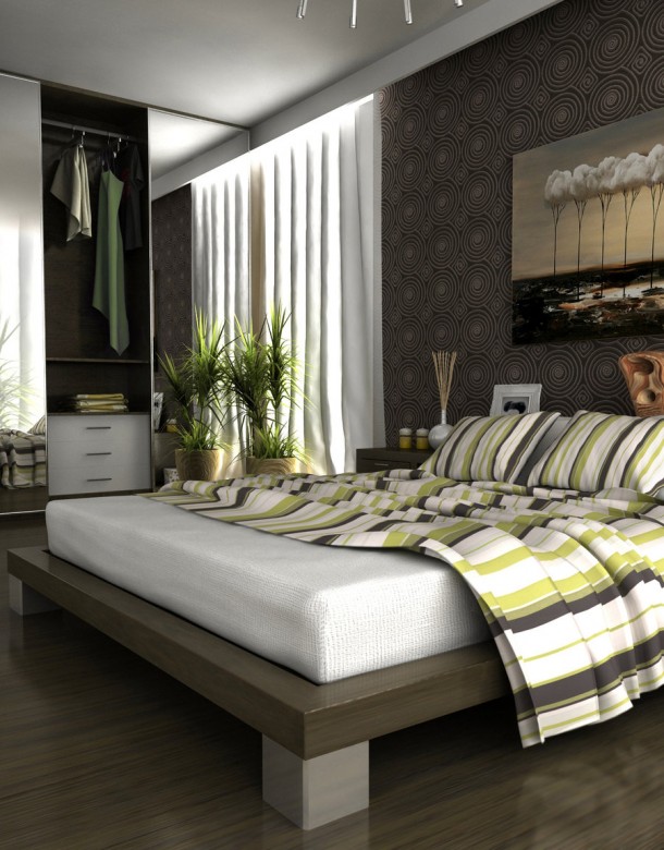 Gray Bedroom  Moody Melancholic Interiors  Pict  12