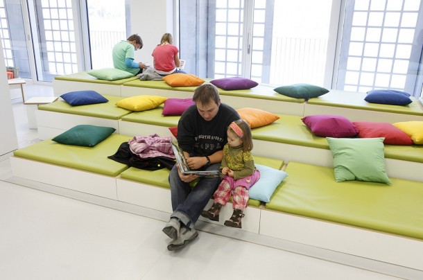 Green Sitting Space For Children  The New Stuttgart City Library  Picture  14