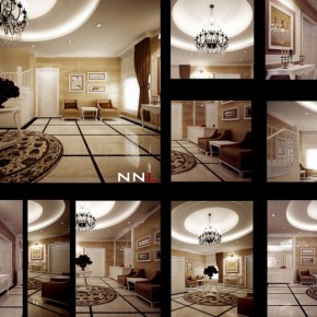 Hallway Reception 665x558  Dream Home Interiors by Open Design  Picture  27