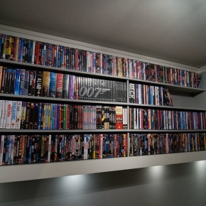 Home Movie Collection  A Massive Home Entertainment Setup Photo  10