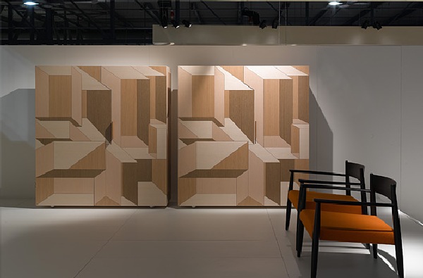 Inlay 2 Inlay Furniture Collection Displaying Intruiguing Geometric Patterns Picture 1