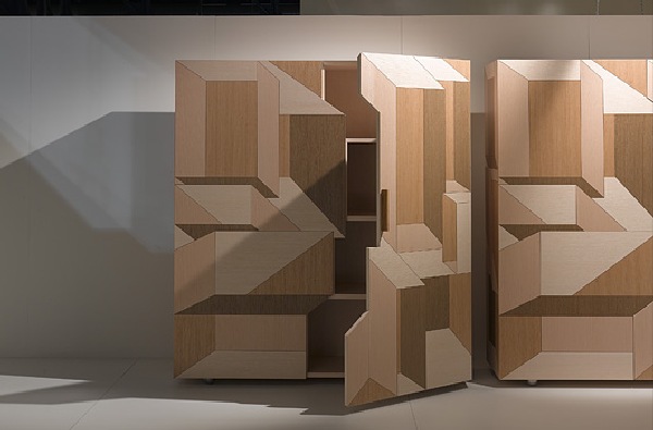 Original Inlay Furniture Collection Geometric Patterns