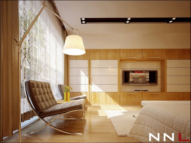 Light Wood White Interior  Dream Home Interiors by Open Design Photo  25
