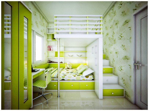 Lime Green Room  Kids Room Inspiration  Pict  2