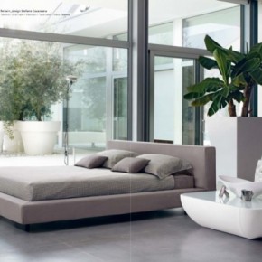 Luxury Gray Bedroom 665x438  Luxury Beds from Bonaldo  Pict  12