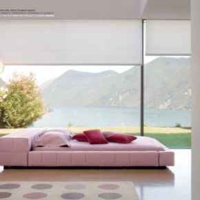 Luxury Pink Bedroom 665x444  Luxury Beds from Bonaldo  Pict  3