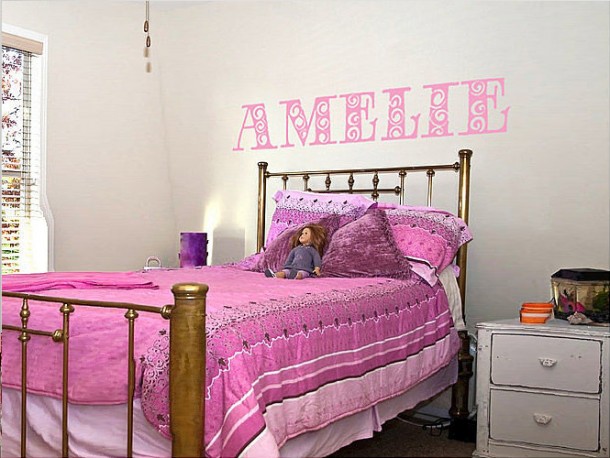 Name Letter Wall Stickers  Kids Wall Stickers  Picture  3