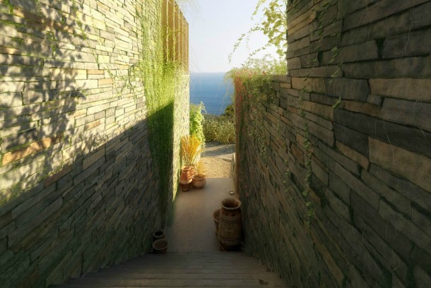 Narrow Passage Scenic View  Architectural Renderings By Dbox  Pict  11