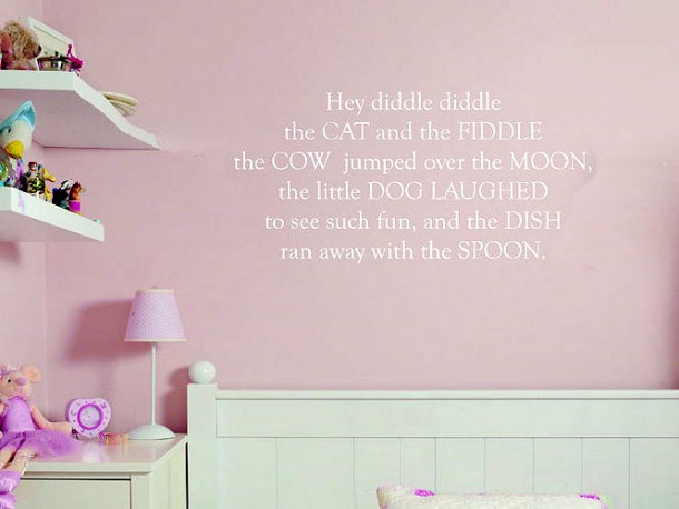Nursery Rhyme Wall Stickers  Kids Wall Stickers  Picture  7