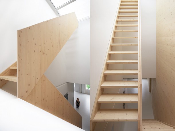 Oak Stairways  Home by i29 Architects  Pict  9