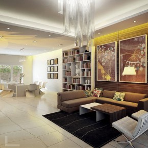 Open Plan Living Dining  Dream Home Interiors by Open Design  Picture  19