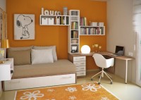 Orange And White Young Childs Workspace  Young Workspaces  Wallpaper 9