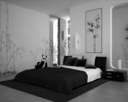 20 Black and White Chic Bedroom Ideas