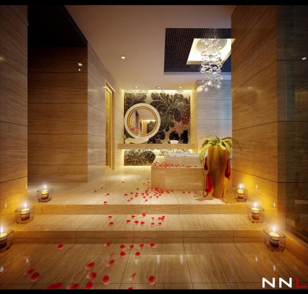 Steps To Bath  Dream Home Interiors by Open Design  Picture  1