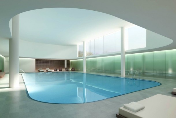 Stylish Pool Design  Architectural Renderings By Dbox Photo  24