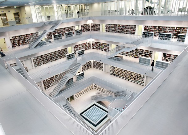 The Overview  The New Stuttgart City Library  Wallpaper 6