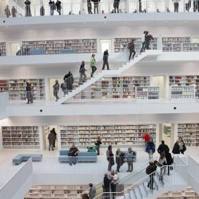 The Stairs  The New Stuttgart City Library  Pict  10