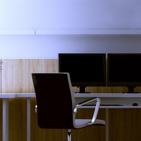 White Wood Office  Dashing, Artistic Interiors from Pixel3D  Pict  11